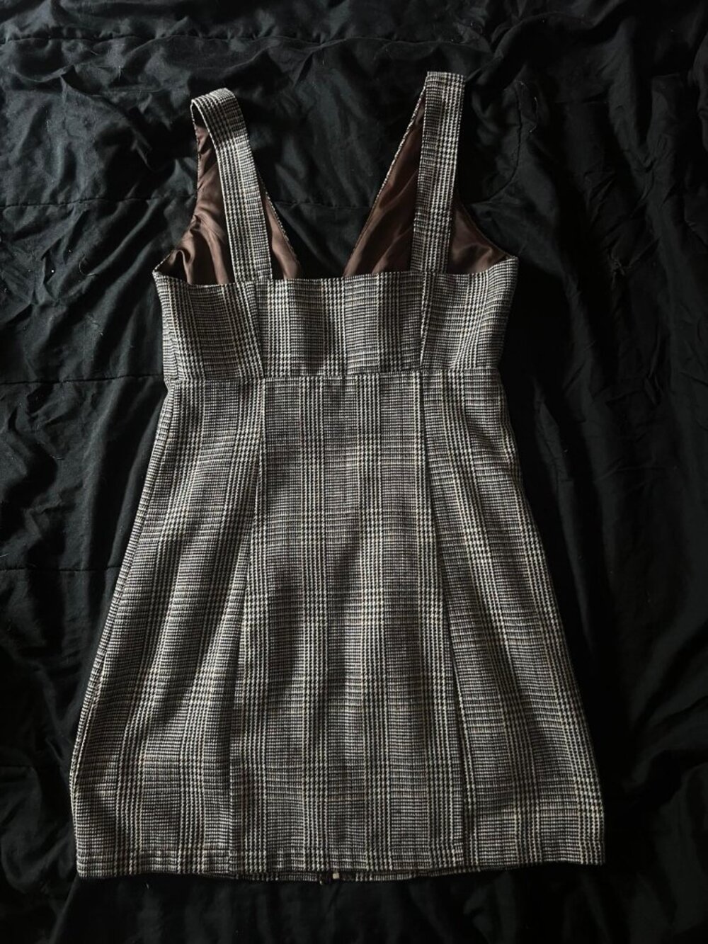 Neck Mini Dress